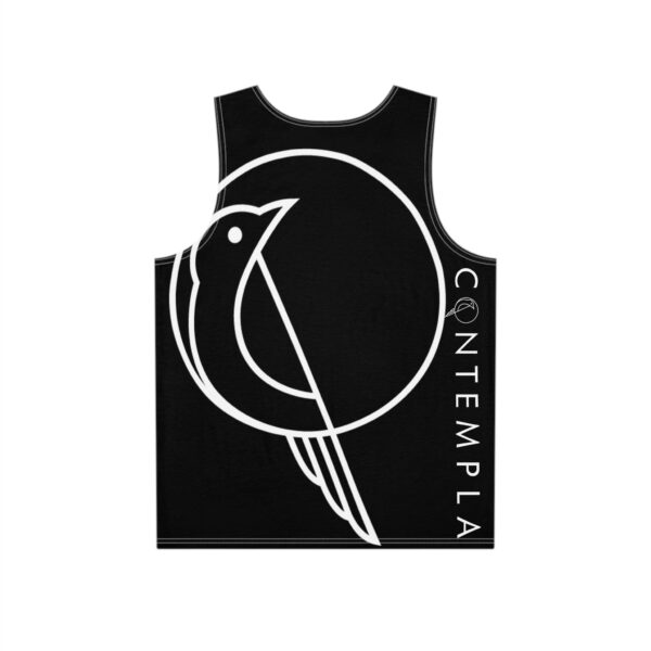 Men's Graphic Tank Top - Contemplation & Nature Inspired Design