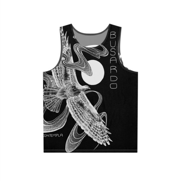 Men's Graphic Tank Top - Contemplation & Nature Inspired Design