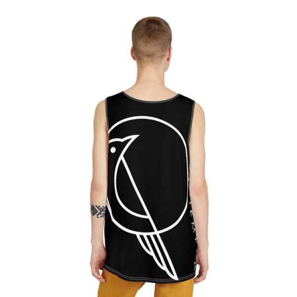 Men's Graphic Tank Top - Contemplation & Nature Inspired Design