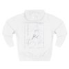 Cozy Artistic Fleece Hoodie - Perfect for Relaxing Days, Gifts for Bird Lovers, Spring Fashion, Comfy Layering, Trendy Casual Wear