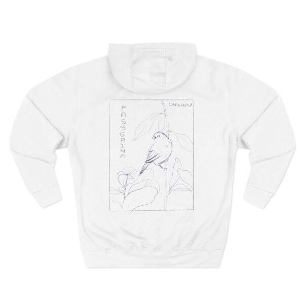 Cozy Artistic Fleece Hoodie - Perfect for Relaxing Days, Gifts for Bird Lovers, Spring Fashion, Comfy Layering, Trendy Casual Wear