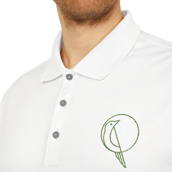 Men's Performance Polo Shirt with Unique Design